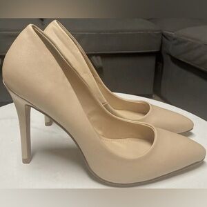Charles by Charles David “Pact” High Heels in Nude Leather